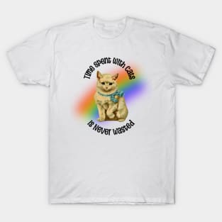 Time spent with Cats T-shirt T-Shirt